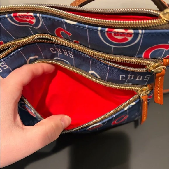 Dooney & Bourke
Chicago Cubs Nylon Triple Zip Crossbody - Picture 6 of 9